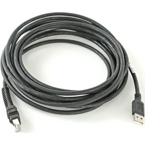 Zebra CBA-U47-S15ZAR 15 ft USB Data Transfer Cable First End: USB Type A - Shiel