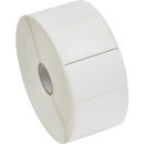 Zebra 10025358 8000D Barcode Label 1 1/4" Height x 2" Width - Permanent Adhesive