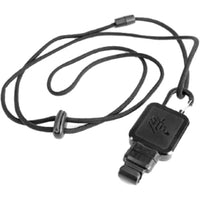 Zebra LNYD-000060W-04 Lanyard - Midnight Black - Silicon