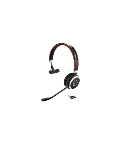 Jabra 6593-833-309 Evolve 65 SE Link380a MS Mono Headset Bluetooth