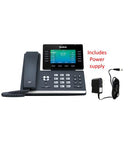 Yealink SIP-T54W-PWR Entry Level Prime Business Handset Phone Color Display PSU