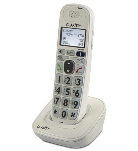 Clarity D704HS Amplified Cordless Accessory Handset for D704 Speakerphone