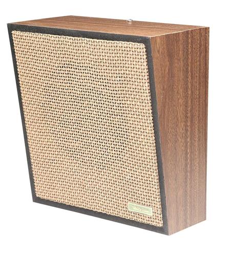 Valcom V-1022C 1 Watt One Way Brown Wall Speaker Open Weave Grille