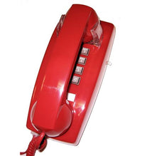 Cortelco 2554-VOE-RD 255447-VOE-20MD Red Wall Phone Value Line Corded