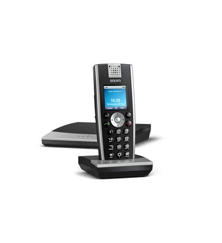 SNOM M9R 3098 Interference Free Telephony Handset with Base Station