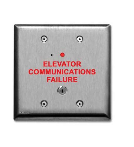 Viking LV-1K Line Verification Panel w Key for Elevator Emergency Phones
