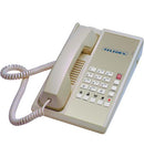 Teledex DIA65139 Single Line Guestroom Ash Telephone 5 Programmable Buttons