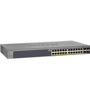 Netgear GS728TP-200NAS 24 Port PoE/PoE+ Gigabit Ethernet Smart Managed Switch