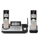 AT&T CL83215 2 Handset Silver Cordless Answering System Caller ID/Call waiting