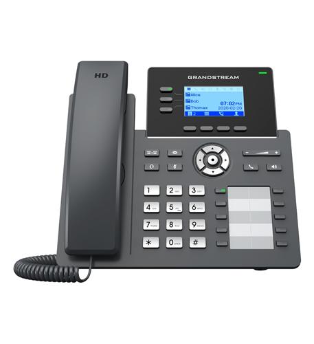 Grandstream GS-GRP2604 Carrier Grade IP Phone 6 SIP Profiles 3 Lines 10 BLF EHS