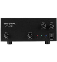 Bogen CC4021 40W Output Power Compact Mixer-Amplifier use for 70V 25V 4ohm 8ohm