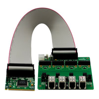 OpenVox A400M 4 Port Analog Mini-PCI Base Card, No Modules