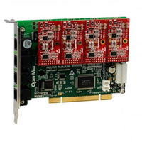 OpenVox A400P04 4 Port Analog PCI card + 0 FXS + 4 FXO