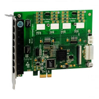 OpenVox AE810EF 8 Port Analog PCI-E card base board w Failover & EC2032