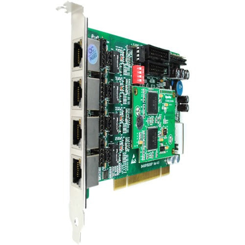 OpenVox BE400P 4 Port ISDN BRI PCI card w EC4008 module