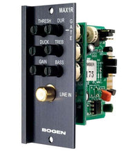 Bogen MAX1R Mono Auxiliary Module Gain Trim Bass Treble Fade w RCA Connector