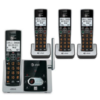AT&T CL82413 4 Handset Black Cordless Answering System Caller ID/Call waiting