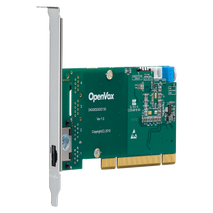 OpenVox DE130P Single Span T1 E1 J1 PRI PCI Card w Echo EC2032 Module Low Profile Adv