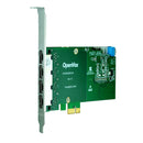 Quad Span T1 E1 J1 PRI PCI-E Card + Echo Cancellation EC2128
