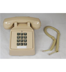 Cortelco 2500-MD-ASH 250044-VBA-20MD Ash Single Line Desk Telephone