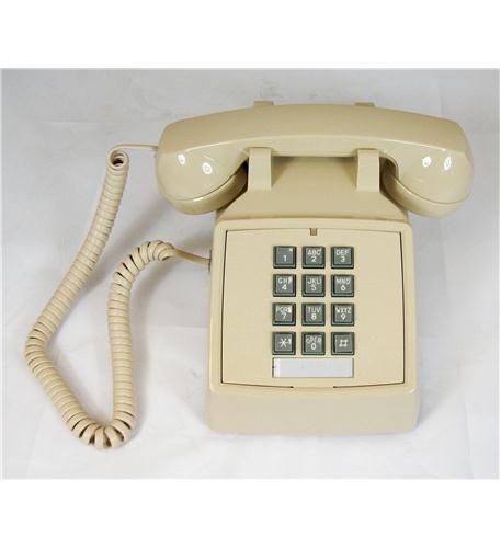 Cortelco 2500-V-AS 250044-VBA-20M Ash Traditional Desk Phone w/ Volume