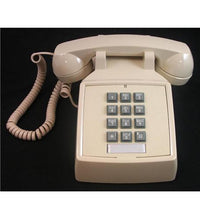 Cortelco 2500-V-IV 250009-VBA-20M Ivory Traditional Desk Phone w/ Volume 
