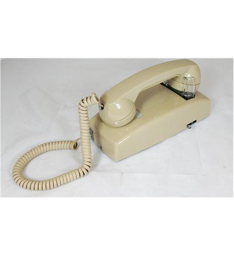 Cortelco 2554NDL-AS 255444-VBA-NDL Ash Wall Phone No Dial