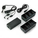 Zebra SAC-MPP-6BCHUS1-01 Dual 3-Slot Battery Charger Connected via Y Cable - 6