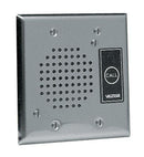 Valcom V-1072A-ST Talkback Stainless Steel Doorplate Speaker Flush Mount