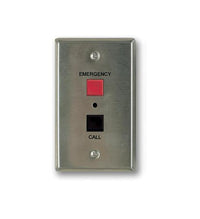 Valcom V-2970 Emergency/Normal Call Switch Stainless Steel Volume Control