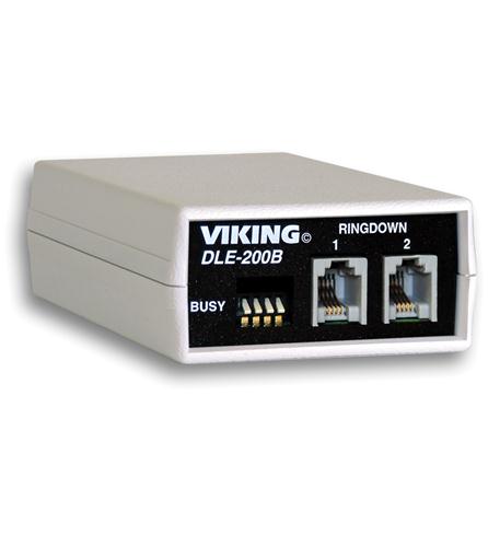 Viking DLE-200B 2 Way Line Emulator Dial Tone 32V DC Talk Battery