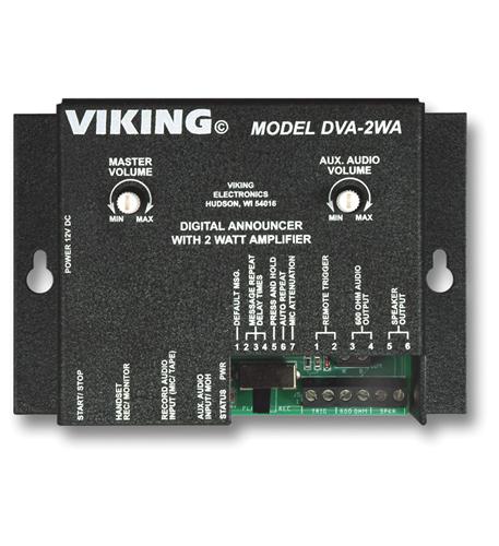 Viking DVA-2WA Promotion On Hold Device Digital Announcer/Recorder