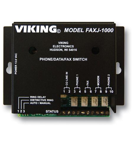 Viking FAXJ-1000 FaxJack Phone/Data/Fax System Stored Caller ID Information
