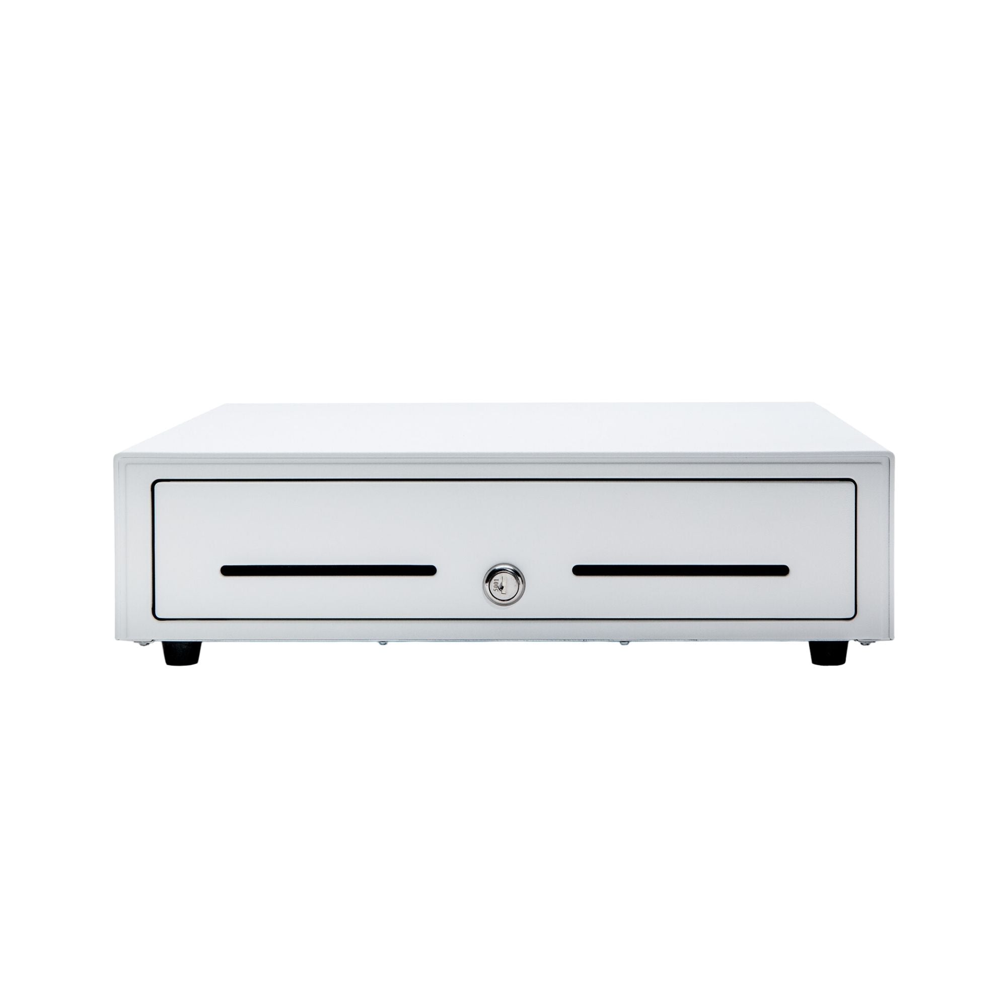 Star Mirconics 37965590 CD3-1616WT58-S2 Cash Drawer White USB 16Wx16D 5Bill-8Coin-2Media