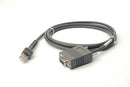 Zebra CBA-R01-S07PBR Serial Data Transfer Cable - 7 ft - First End: 9-pin DB-9