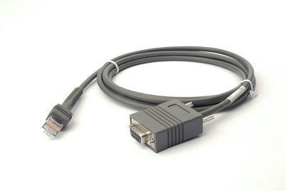 Zebra CBA-R01-S07PBR Serial Data Transfer Cable - 7 ft - First End: 9-pin DB-9