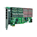 OpenVox A1610E22 16 Port Analog PCI-E Card 2 FXS400  2 FXO400