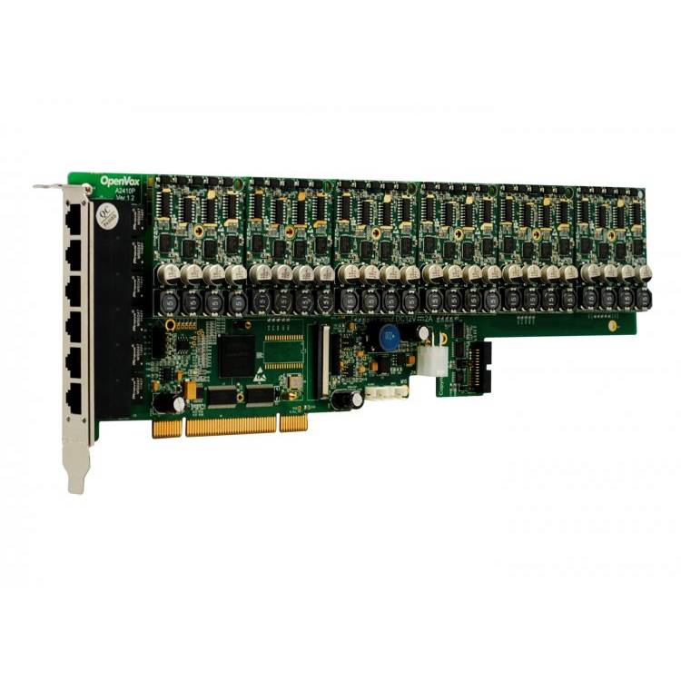 OpenVox A2410P60 24 Port Analog PCI Card 6 FXS400 0 FXO400