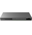 Grandstream GS-GWN7803 24 Gig Ethernet 4 SFP Enterprise Layer 2 Managed Switch