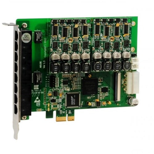 OpenVox A810EF20 8 Port Analog PCI-E card 2 FXS400 0 FXO400 w Failover
