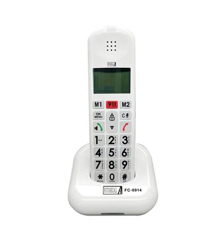FutureCall FC-0914 DECT Amplified Cordless Handset Phone 40dB Touch Memory