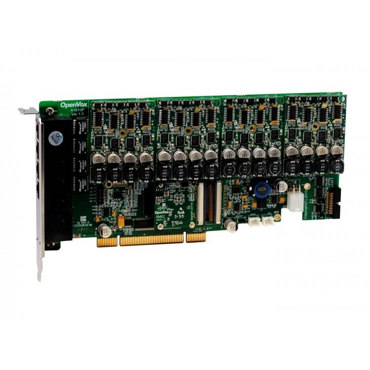 OpenVox AE1610P40 16 Port Analog PCI Card 4 FXS400 0 FXO400 w EC2032