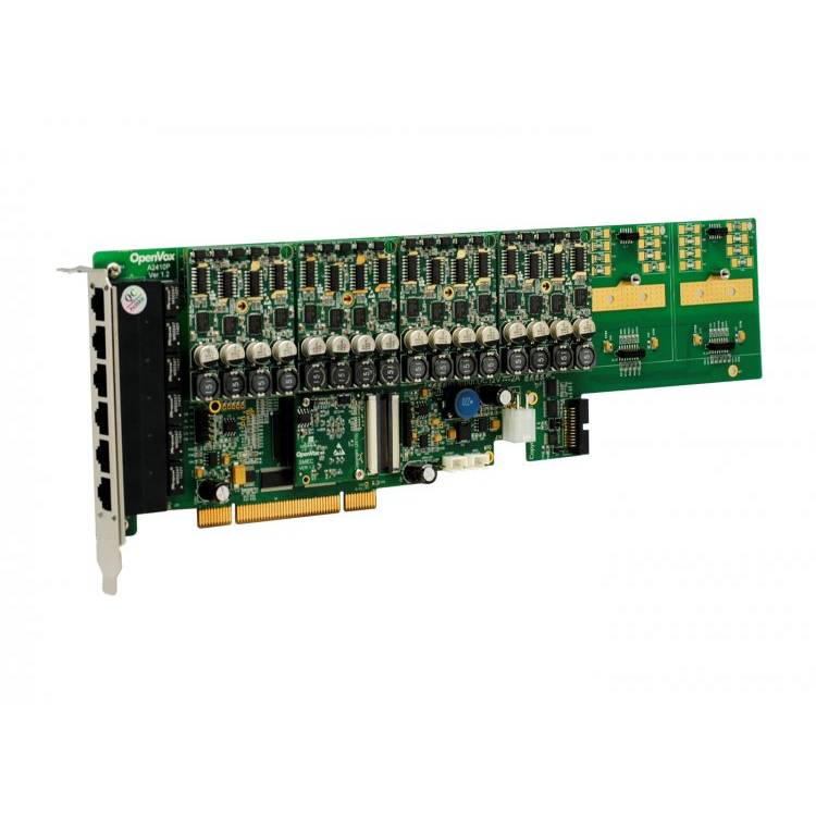 OpenVox AE2410P40 24 Port Analog PCI Card 4 FXS400 0 FXO400 w EC2032