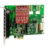 OpenVox AE810EF01 8 Port Analog PCI-E card 0 FXS400 1 FXO400 w Failover & EC2032