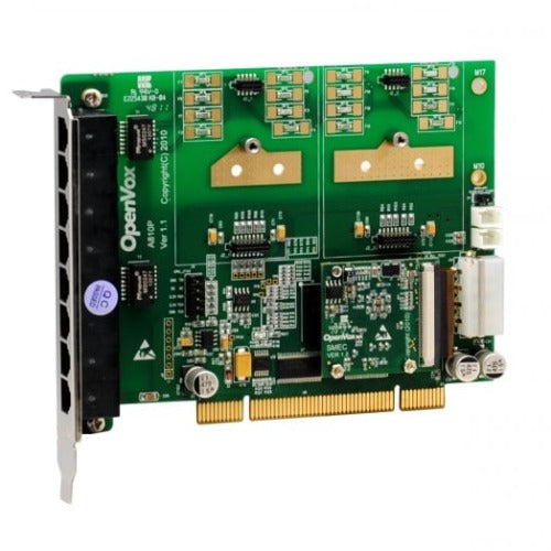 AE810P 8 Ports PCI Cards w Echo Cancellation