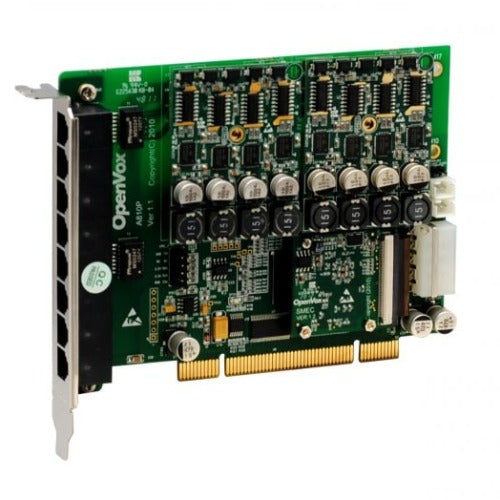 OpenVox AE810P20 8 Port Analog PCI card base board 2 FXS400 0 FXO400 w EC2032