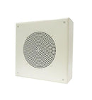 Valcom V-1920C 8in One Way White Amplified Ceiling Speaker Square Grille