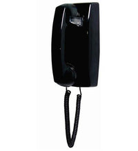 Cortelco 2554NDL-BK 255400-VBA-NDL Black Wall Phone No Dial