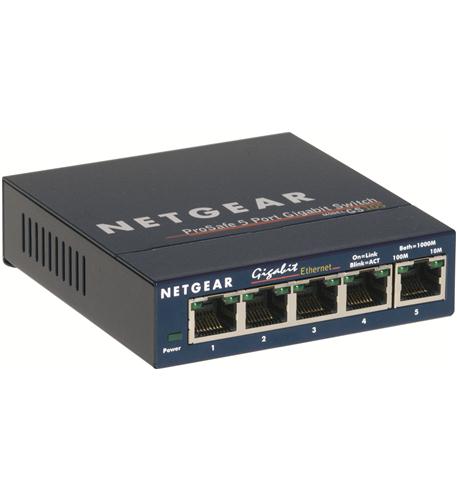 Netgear GS105NA 5 Port Gigabit Ethernet Unmanaged Desktop Switch