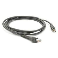 Cable, Shielded Usb: Series A Connector, 7Ft. 2.1M, Straight